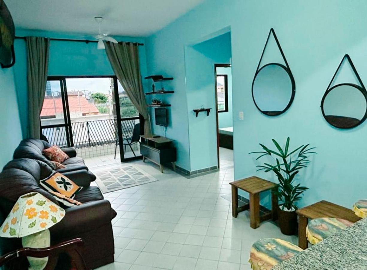Apartament Ap Beira-Mar Com Wi-Fi E Garagem Mongaguá Zewnętrze zdjęcie